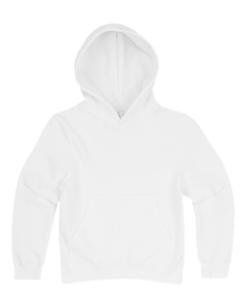 Youth Premium Pullover Hooded Sweatshirt - White
