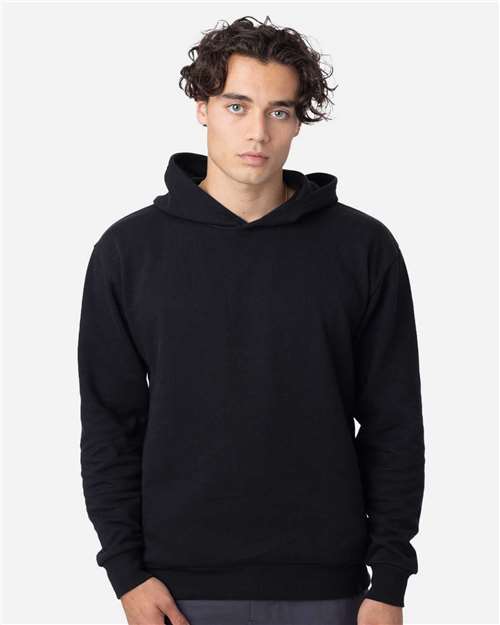 Unisex Reclaimist Fiber Hooded Sweatshirt - Black