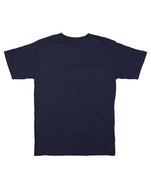 Men's Heavyweight Pocket T-Shirt - Navy