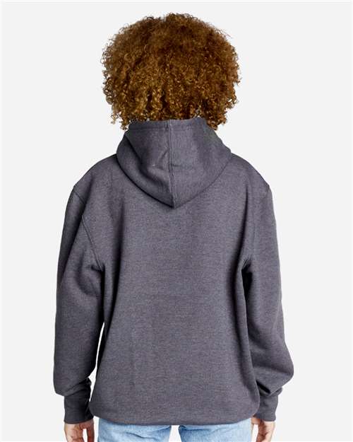 Unisex Future Fleece Hooded Sweatshirt - Heather Charcoal