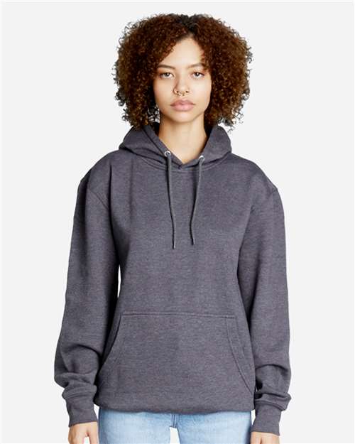 Unisex Future Fleece Hooded Sweatshirt - Heather Charcoal