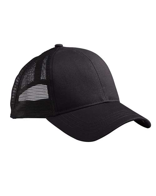 Eco Trucker Cap - Black/ Black