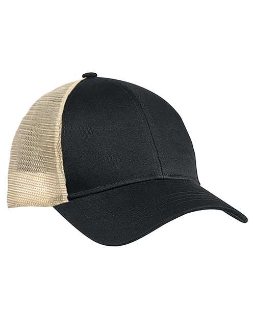 Eco Trucker Cap - Black/ Oyster