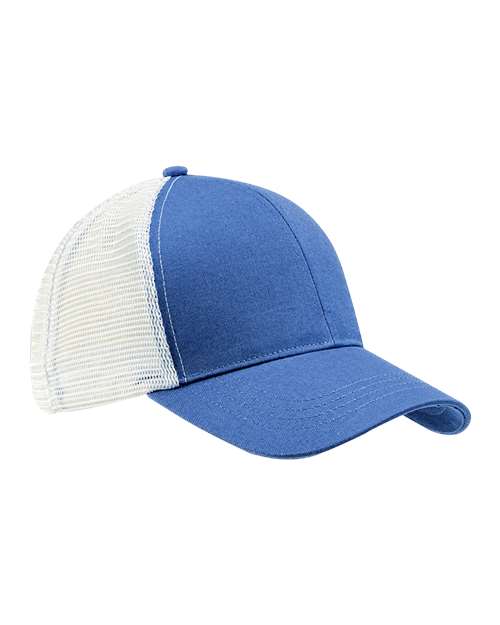 Eco Trucker Cap - Daylight Blue/ White