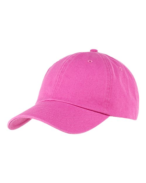 Washed Chino Cap - Raspberry