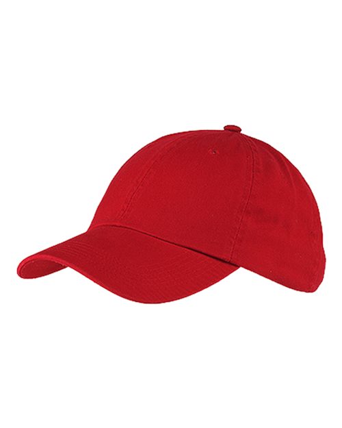 Washed Chino Cap - Red