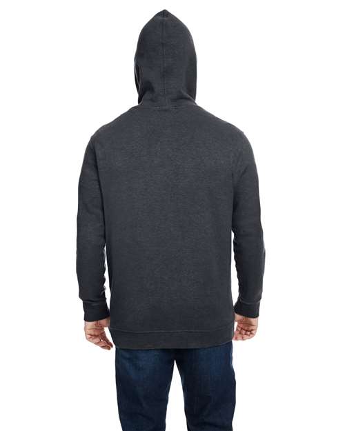 Unisex Hemp Hero Hooded Sweatshirt - Washed Black