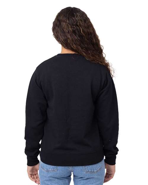 Unisex Reclaimist Fiber Crewneck Sweatshirt - Black