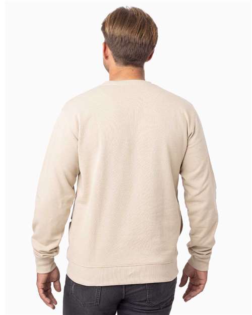 Unisex Reclaimist Fiber Crewneck Sweatshirt - Pumice