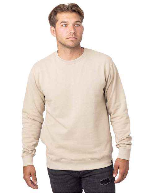 Unisex Reclaimist Fiber Crewneck Sweatshirt - Pumice