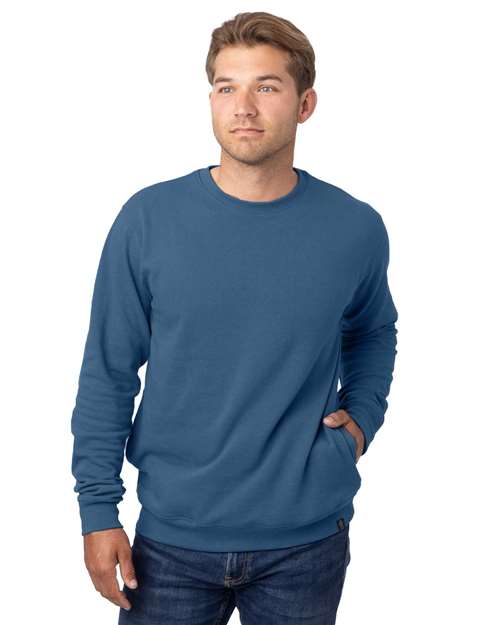 Unisex Reclaimist Fiber Crewneck Sweatshirt - Tidal Blue