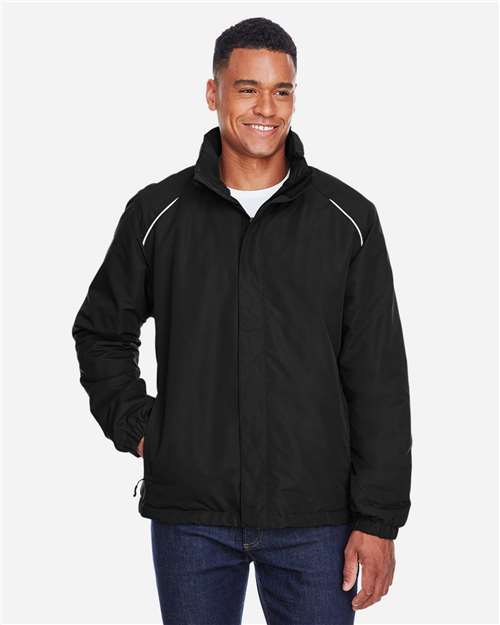 Men's Tall Profile Fleece-Lined All-Season Jacket - Black