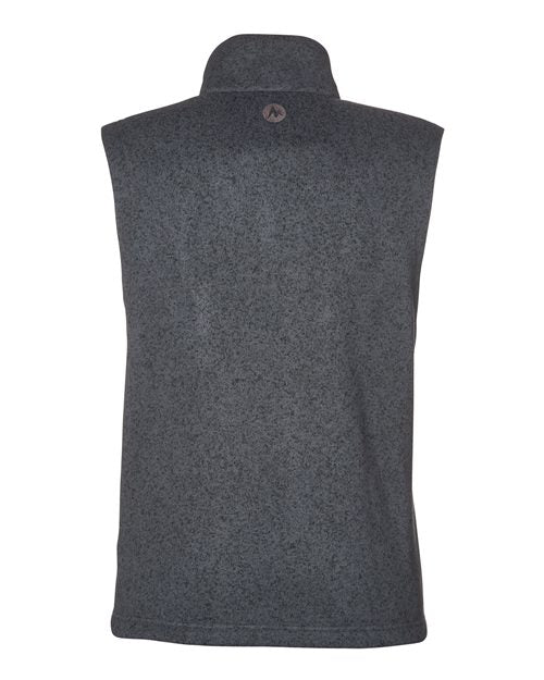 Women's Drop Line Fleece Vest - Steel Onyx Heather