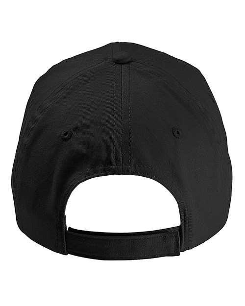 Six-Panel Twill Cap - Black