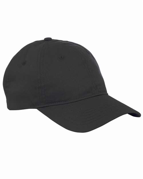 Six-Panel Twill Cap - Black