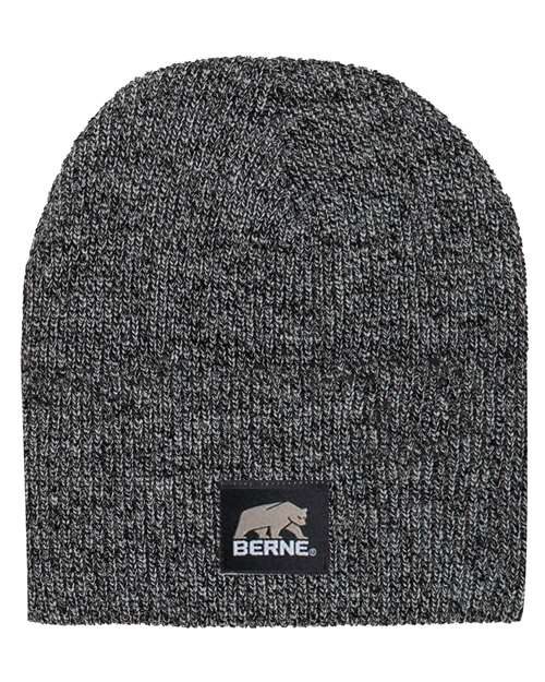 Heritage Knit Beanie - Black/ White