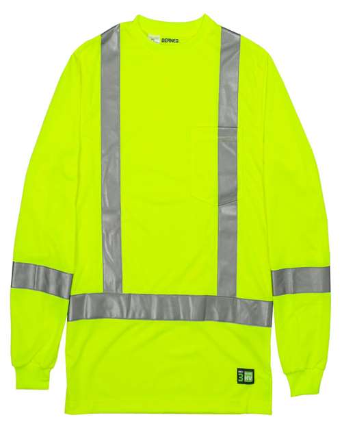 Men's Tall Hi-Vis Class 3 Performance T-Shirt - Yellow