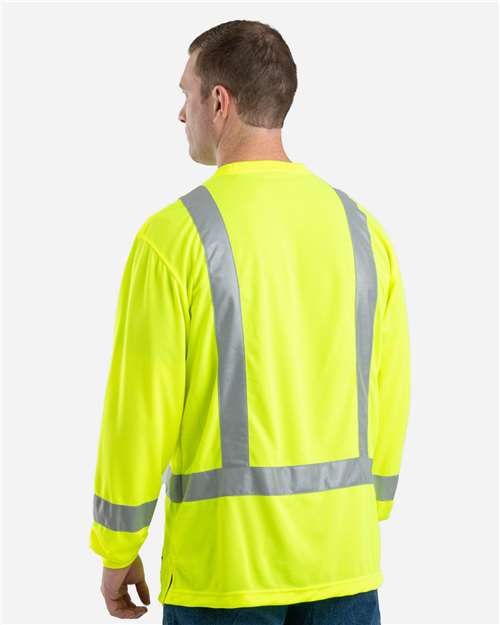 Men's Tall Hi-Vis Class 3 Performance T-Shirt - Yellow