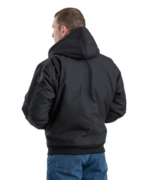 Men's Icecap Insulated Hooded Jacket - Black