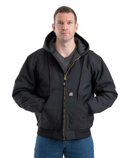 Men's Icecap Insulated Hooded Jacket - Black