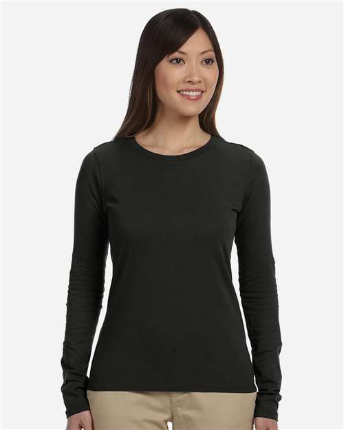 Women's Classic Long Sleeve T-Shirt - Black