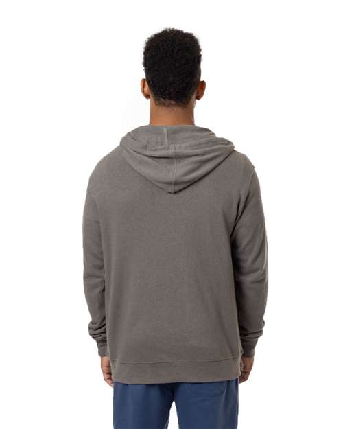Unisex Hemp Hero Full-Zip Hooded Sweatshirt - Stonework Grey
