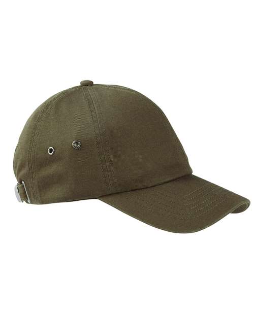 Washed Baseball Cap - Olive