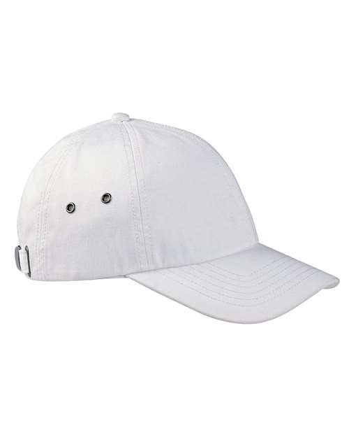 Washed Baseball Cap - White