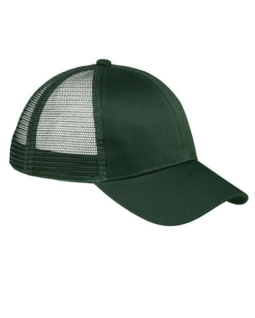 Twill Front Trucker Cap - Light Forest