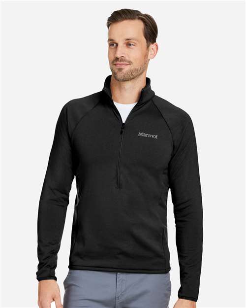Men's Leconte Half-Zip Pullover - Black