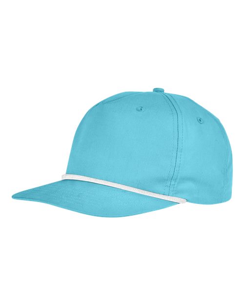 Golf Cap - Turquoise/ White