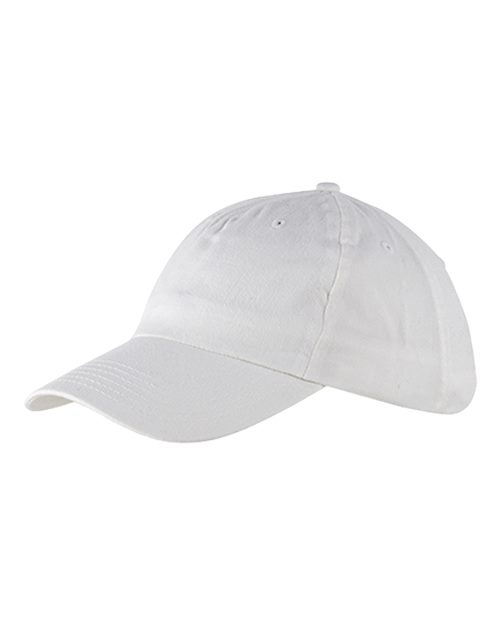 Brushed Twill Cap - White