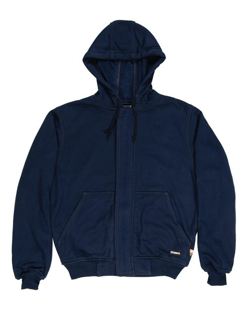Men's Tall Flame-Resistant Hooded Sweatshirt - Navy