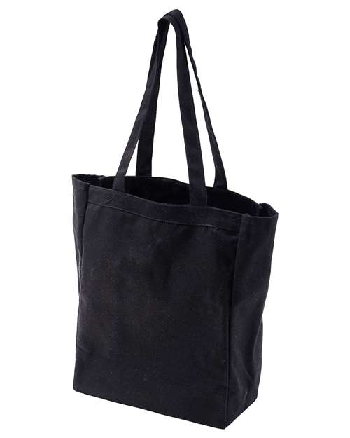 Canvas Book Tote - Black