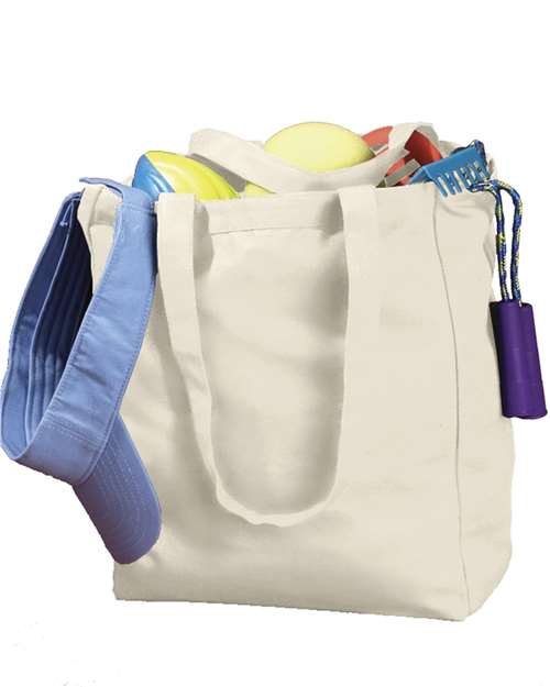 Canvas Book Tote - Natural