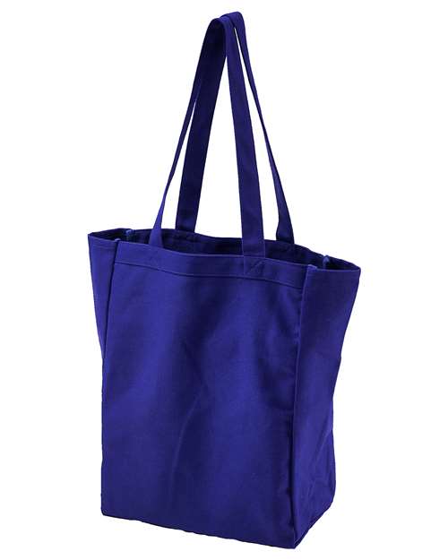 Canvas Book Tote - Royal