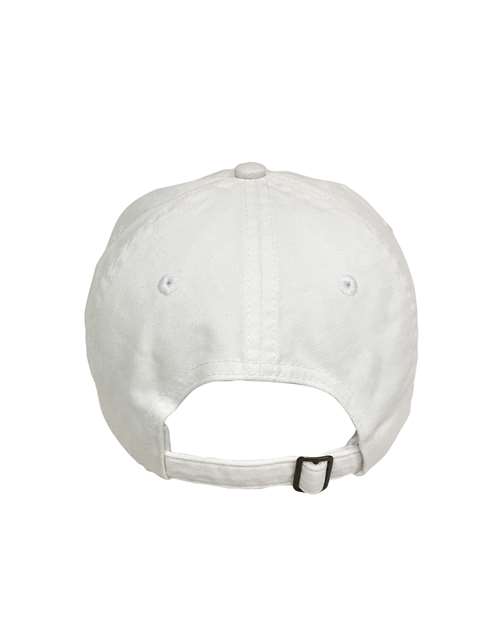 Youth Classic Brushed Twill Cap - White