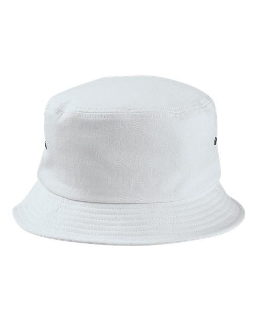 Chino Twill Crusher Bucket Hat - White