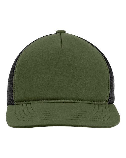 Bend Foam Trucker Cap - Olive/ Black