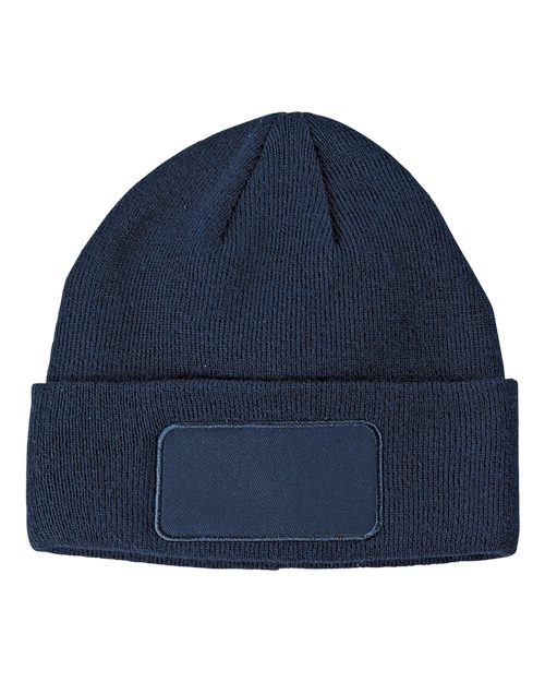 Patch Beanie - Navy