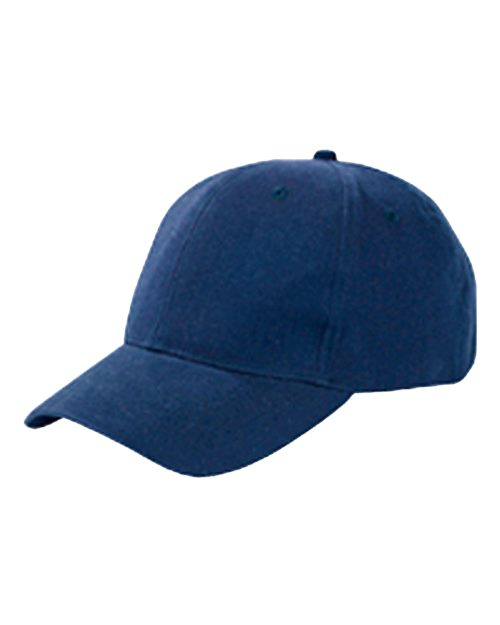 Youth Brushed Twill Cap - Navy