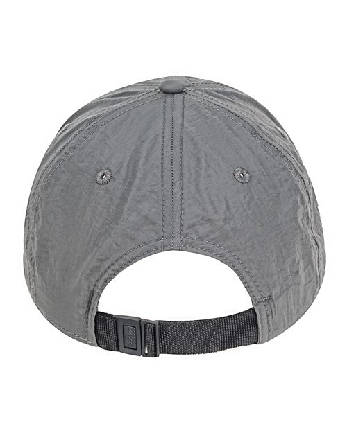 Crinkle Nylon Cap - Dark Grey