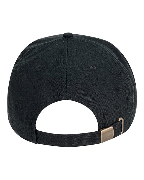 Hybrid Flat Bill Cap - Black