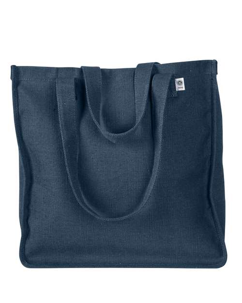 Hemp Market Tote - Navy