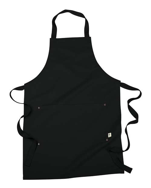 Eco Apron with Pocket - Black