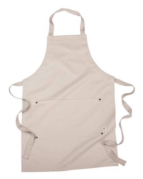 Eco Apron with Pocket - Oyster