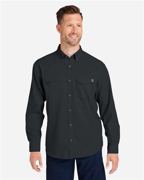 Men's Tide Point Pocket Fishing Shirt - Black