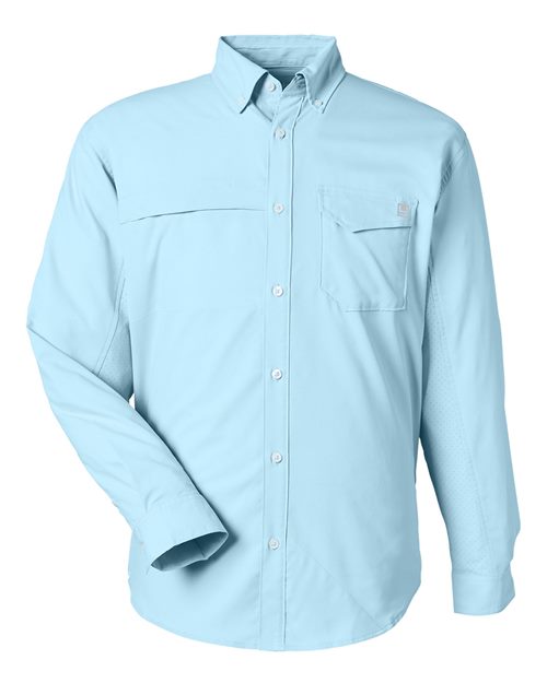 Men's Tide Point Pocket Fishing Shirt - Crystal Blue