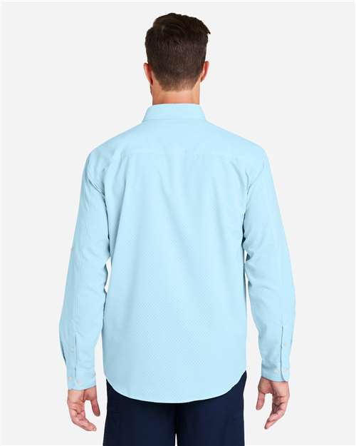 Men's Tide Point Pocket Fishing Shirt - Crystal Blue
