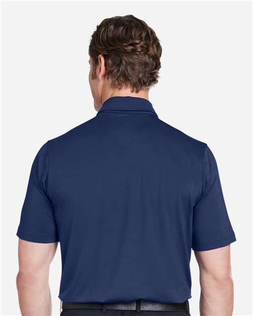 Men's USA Made Tournament Solid Tech Polo - Marine